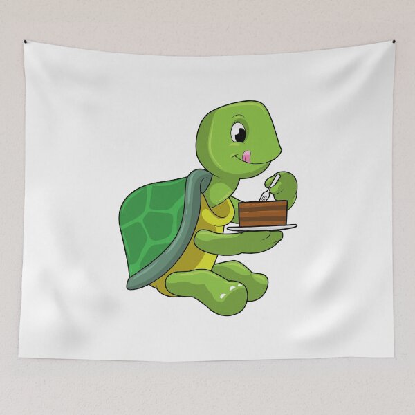 Item preview, Turtle with Cake designed and sold by Snabdesign84.