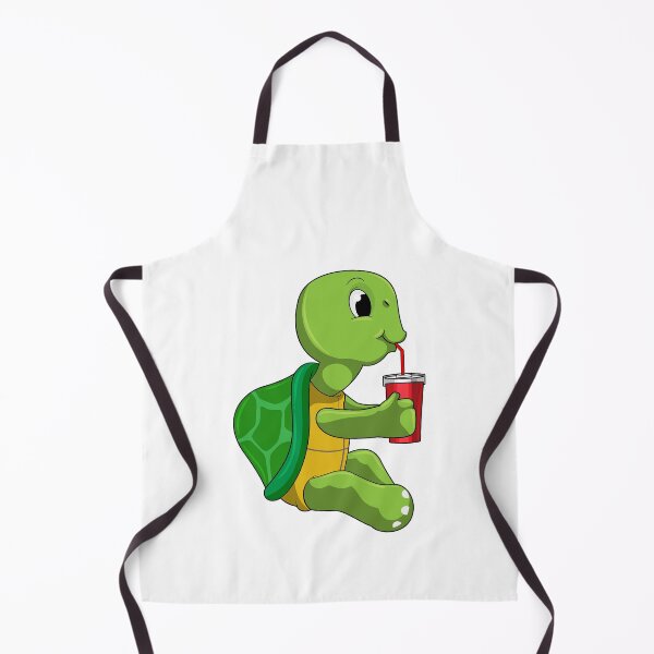 Item preview, Turtle with Drinking mug with Straw designed and sold by Snabdesign84.
