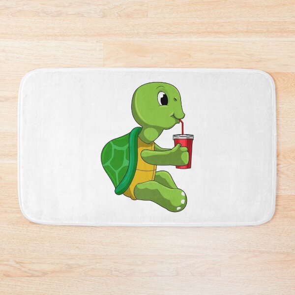 Item preview, Turtle with Drinking mug with Straw designed and sold by Snabdesign84.