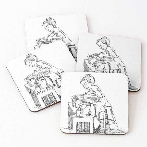 Item preview, Pottery Lady designed and sold by joyful-musings.
