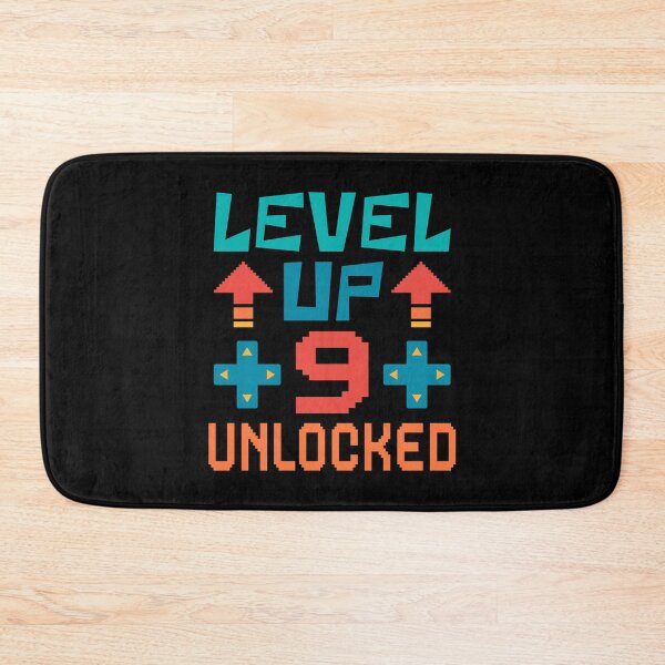 Item preview, Level Up, 9 Unlocked. Retro  designed and sold by ACC .