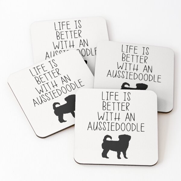 Item preview, Life Is Better With An Aussiedoodle designed and sold by kindxinn.