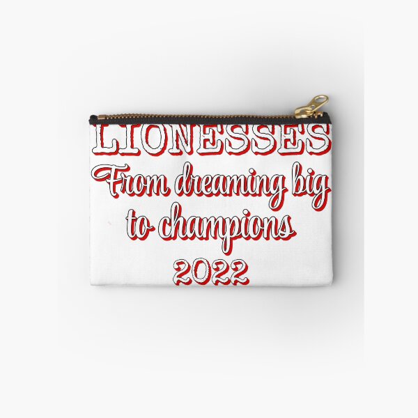Item preview, Cool Lionesses From Dreaming Big To Champions Female Football Design designed and sold by TrulyEpoque.