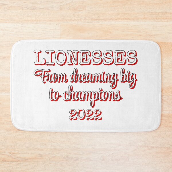 Item preview, Cool Lionesses From Dreaming Big To Champions Female Football Design designed and sold by TrulyEpoque.