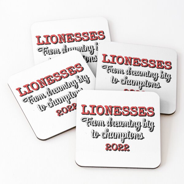 Item preview, Winning Lionesses From Dreaming Big To Champions Female Football Design designed and sold by TrulyEpoque.