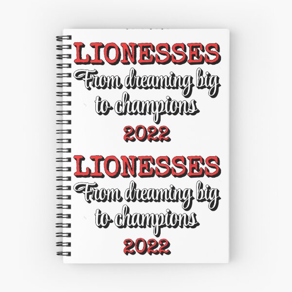 Item preview, Winning Lionesses From Dreaming Big To Champions Female Football Design designed and sold by TrulyEpoque.