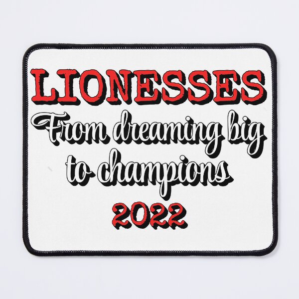 Item preview, Winning Lionesses From Dreaming Big To Champions Female Football Design designed and sold by TrulyEpoque.