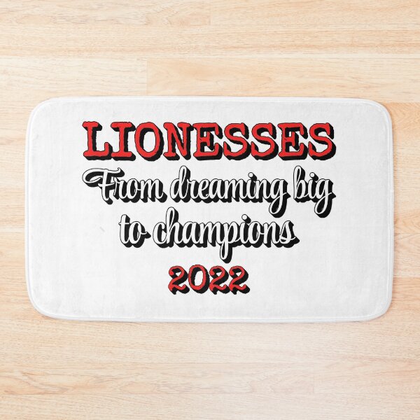 Item preview, Winning Lionesses From Dreaming Big To Champions Female Football Design designed and sold by TrulyEpoque.