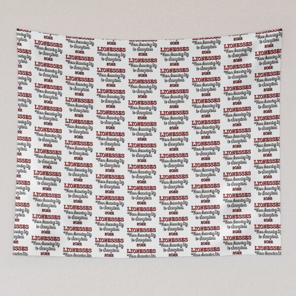 Item preview, Winning Lionesses From Dreaming Big To Champions Female Football Design designed and sold by TrulyEpoque.