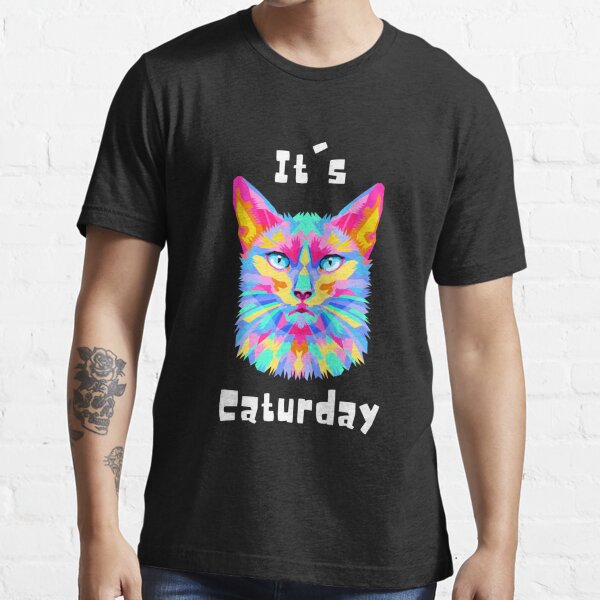 It's Caturday - Vintage Nationals Cat Day Essential T-Shirt for Sale by  Fukuart