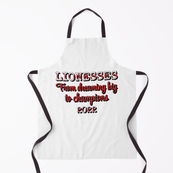 Item preview, Lionesses From Dreaming Big To Champions Female Football Red And White Design designed and sold by TrulyEpoque.