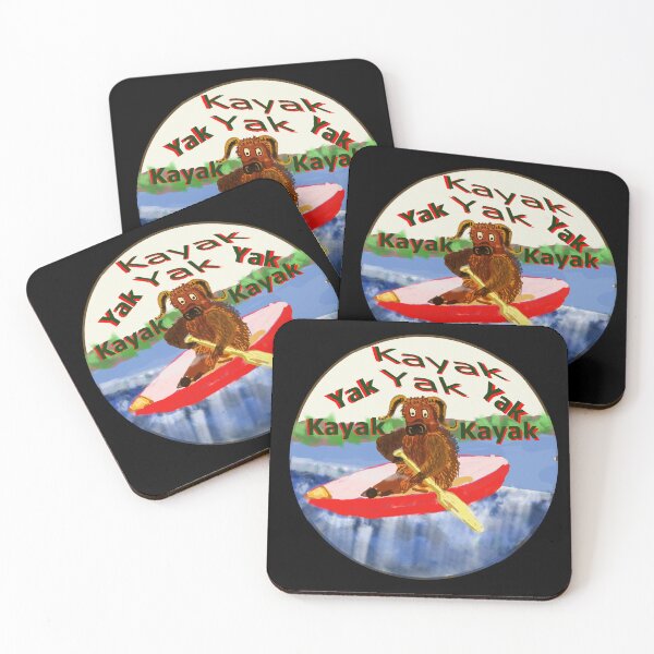 Item preview, Kayaking Yak wants to Yak designed and sold by VerdeDoodleDuck.