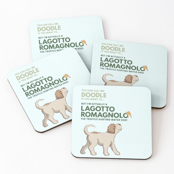 Item preview, Cute Cartoon Lagotto Romagnolo Purebred Dog. NOT A Doodle. designed and sold by Tazmaa.