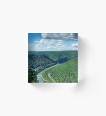 New River Gorge Acrylic Block