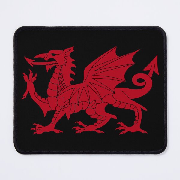Item preview, Red Dragon, Welsh Pride, From Flag Of Wales designed and sold by Vintage-Artwork.