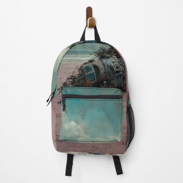 Item preview, Crashed Derelict Starship On A Beach designed and sold by 2Piglets.