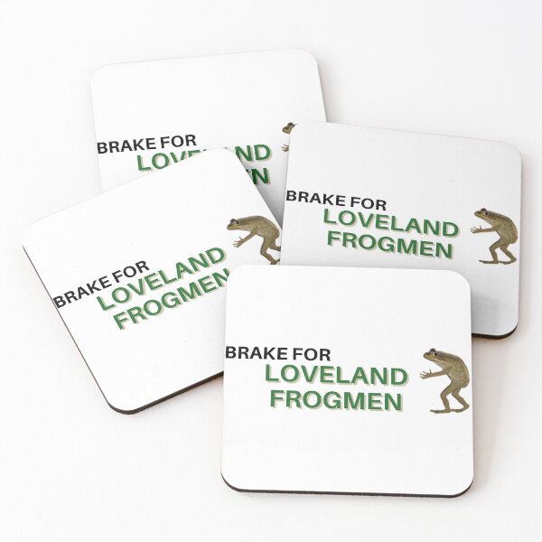 Item preview, I brake for Loveland Frogmen designed and sold by ofbadfaith.