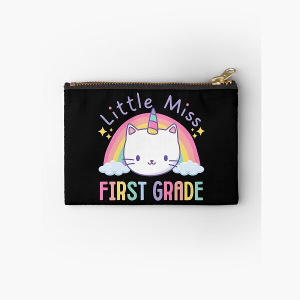 Item preview, Little Miss First Grade 1st Grade Rainbow Caticorn Unicorn Cat Back to School designed and sold by jasmynnoel.