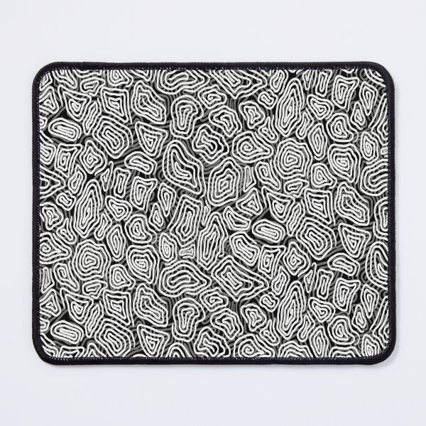 Item preview, Black and White Spiral Giraffe Print designed and sold by Carolina Diaz.