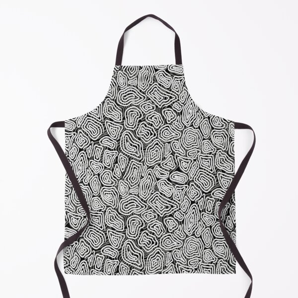 Artikelvorschau, Black and White Spiral Giraffe Print entworfen und verkauft von Carolina Diaz.