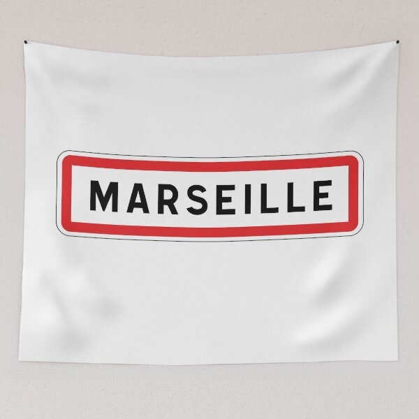 Item preview, Marseille City panel designed and sold by BubbleManShop.