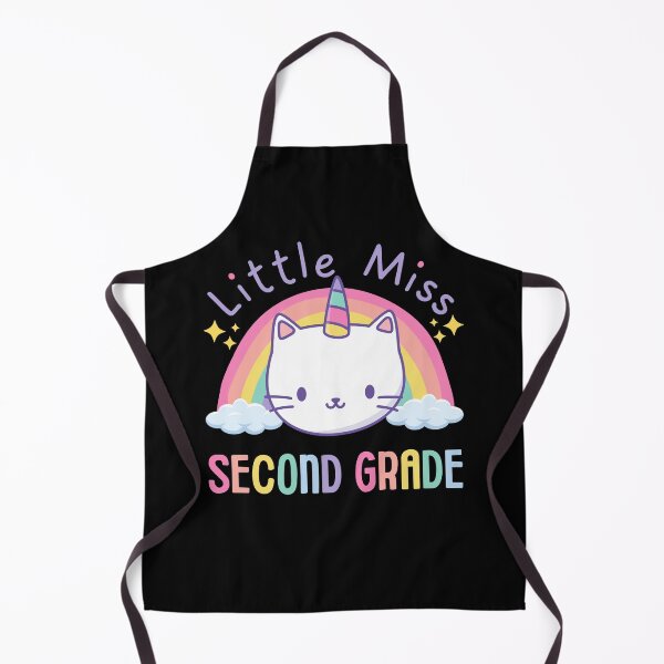 Item preview, Little Miss Second Grade 2nd Grade Rainbow Caticorn Unicorn Cat Back to School designed and sold by jasmynnoel.