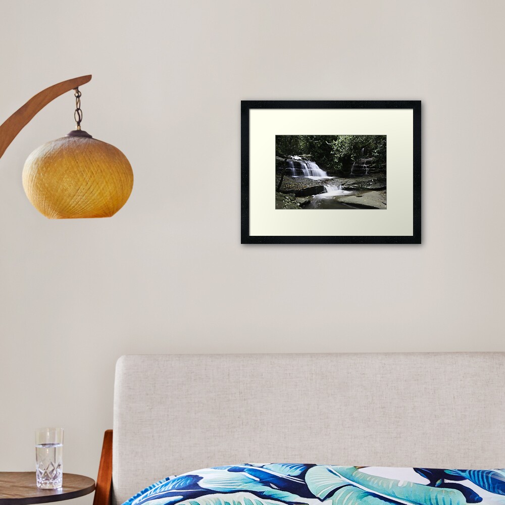 Serenity Falls Framed Art Print