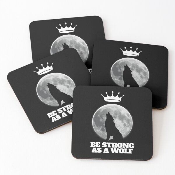 Item preview,  Be strong as a wolf designed and sold by PaulGoldStore.