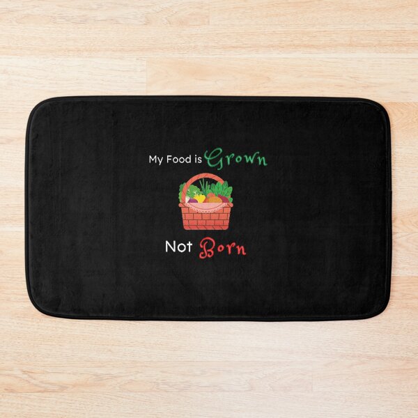 Item preview, My Food Is Grown Not Born | World Vegetarian Day - Funny and cute T-Shirts Quotes designed and sold by Designspot2020.