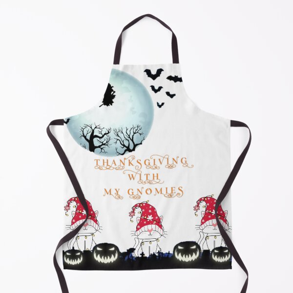 Item preview, Thanksgiving With My Gnomies,Christmas Night And Scary Pumpkin designed and sold by Vittorio-23.