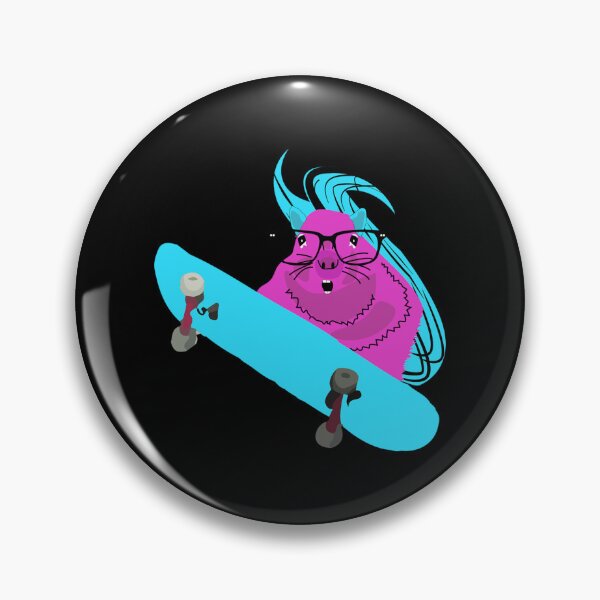 Item preview, Naughty Squirrel 1226 Skateboarding Sticker designed and sold by carmelakata.