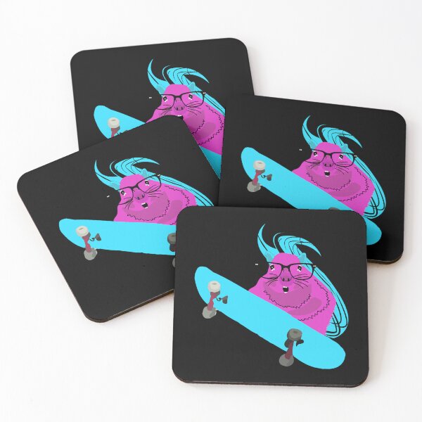 Item preview, Naughty Squirrel 1226 Skateboarding Sticker designed and sold by carmelakata.
