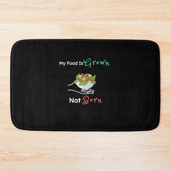 Item preview, My Food Is Grown Not Born | World Vegetarian Day - Funny and cute T-Shirts Quotes designed and sold by Designspot2020.
