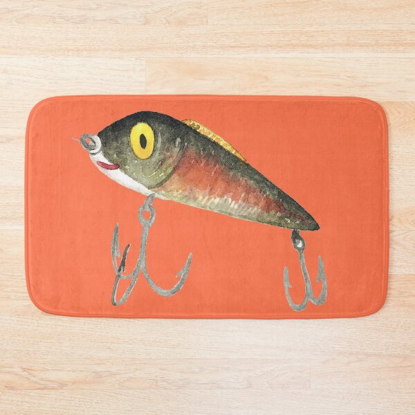 Item preview, Fishing Lure Watercolor designed and sold by KimberlyShawArt.