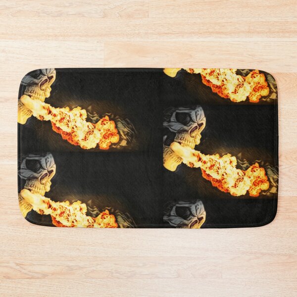 Item preview, Skull blowing Hell Fire designed and sold by Boztik-Designs.