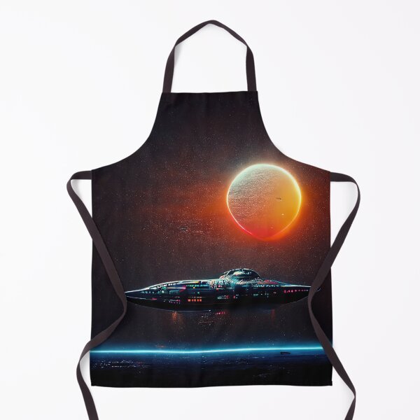 Item preview, An Old Starship In Orbit designed and sold by 2Piglets.