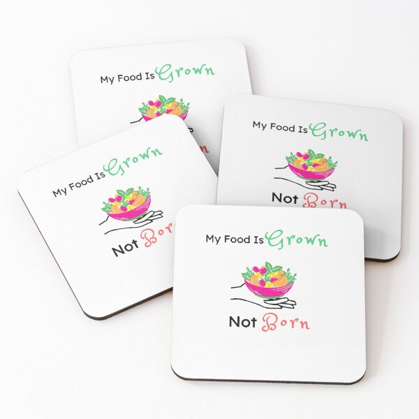 Item preview,  My Food Is Grown Not Born | World Vegetarian Day - Funny and cute T-Shirts Quotes designed and sold by Designspot2020.