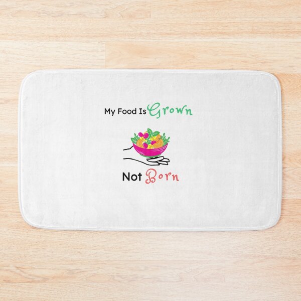 Item preview,  My Food Is Grown Not Born | World Vegetarian Day - Funny and cute T-Shirts Quotes designed and sold by Designspot2020.