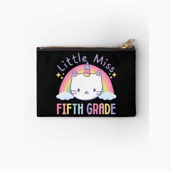 Item preview, Little Miss Fifth Grade 5th Grade Rainbow Caticorn Unicorn Cat Back to School designed and sold by jasmynnoel.