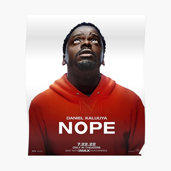 "nope movie" Poster for Sale by cynthyaart Redbubble