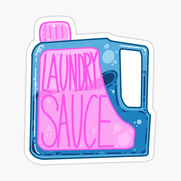 "Laundry Sauce" Sticker for Sale by Granger773 Redbubble