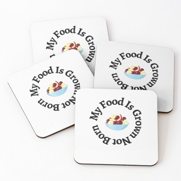 Item preview, My Food Is Grown Not Born | World Vegetarian Day  - Funny and cute T-Shirts Quotes designed and sold by Designspot2020.