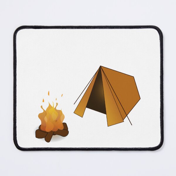 Item preview, Campfire and Tent designed and sold by cylinamoravy.