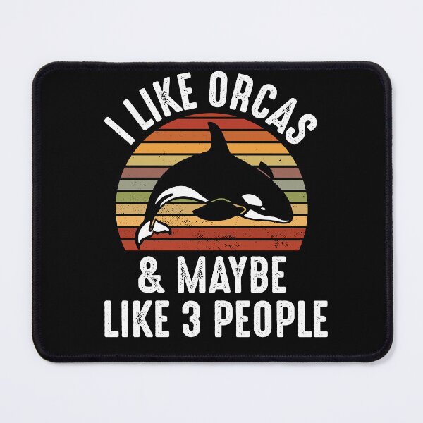 Item preview, I Like Orcas and Maybe 3 People designed and sold by Ela-Designer.