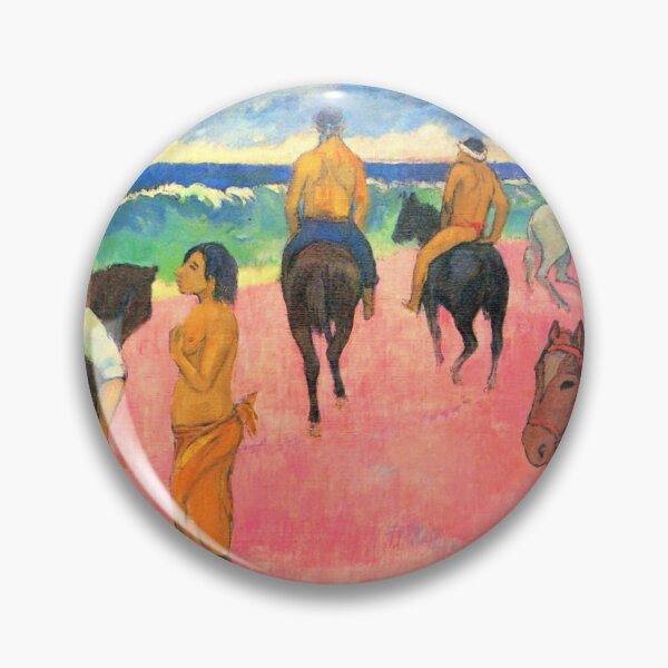Item preview, Paul Gauguin "Horseman on the Beach (Hiva Hoa)" designed and sold by Alexandra Dahl.