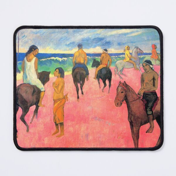 Item preview, Paul Gauguin "Horseman on the Beach (Hiva Hoa)" designed and sold by Alexandra Dahl.