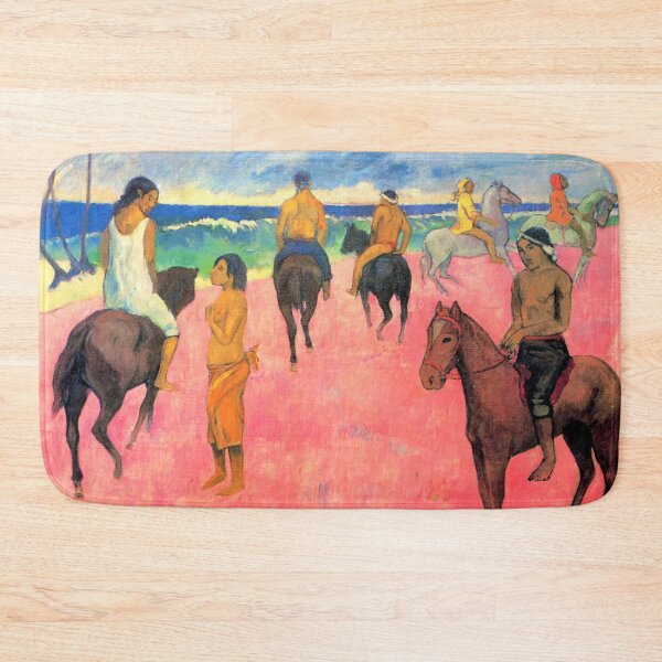 Item preview, Paul Gauguin "Horseman on the Beach (Hiva Hoa)" designed and sold by Alexandra Dahl.