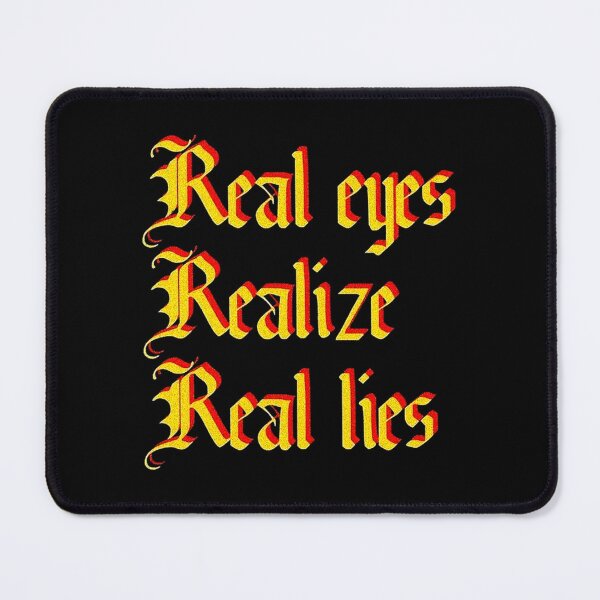 Item preview, Real Eyes Realize Real Lies Premium T-Shirt designed and sold by carmelakata.