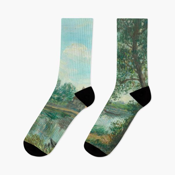 Item preview, Banks of the Loing in Saint-Mammès Alfred Sisley designed and sold by OldTimeArt.