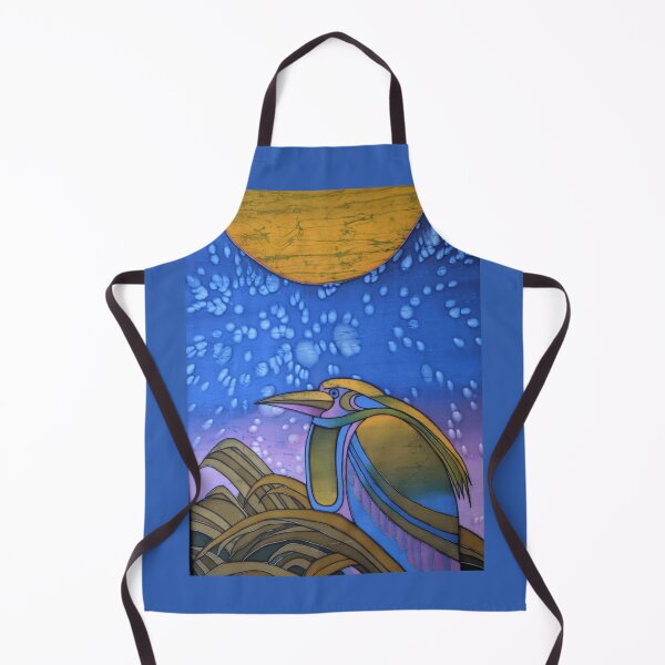 Item preview, Mythical bird on the background of the moon designed and sold by Rashkin.